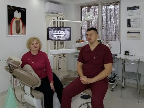 Госпожа Люба преодолела страх — и получила не только новые зубы, но и больше.